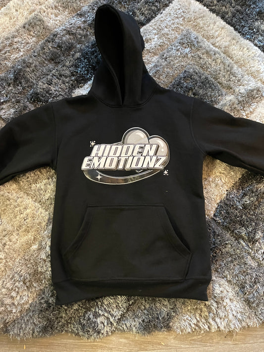 Black Pull Over Hoodie